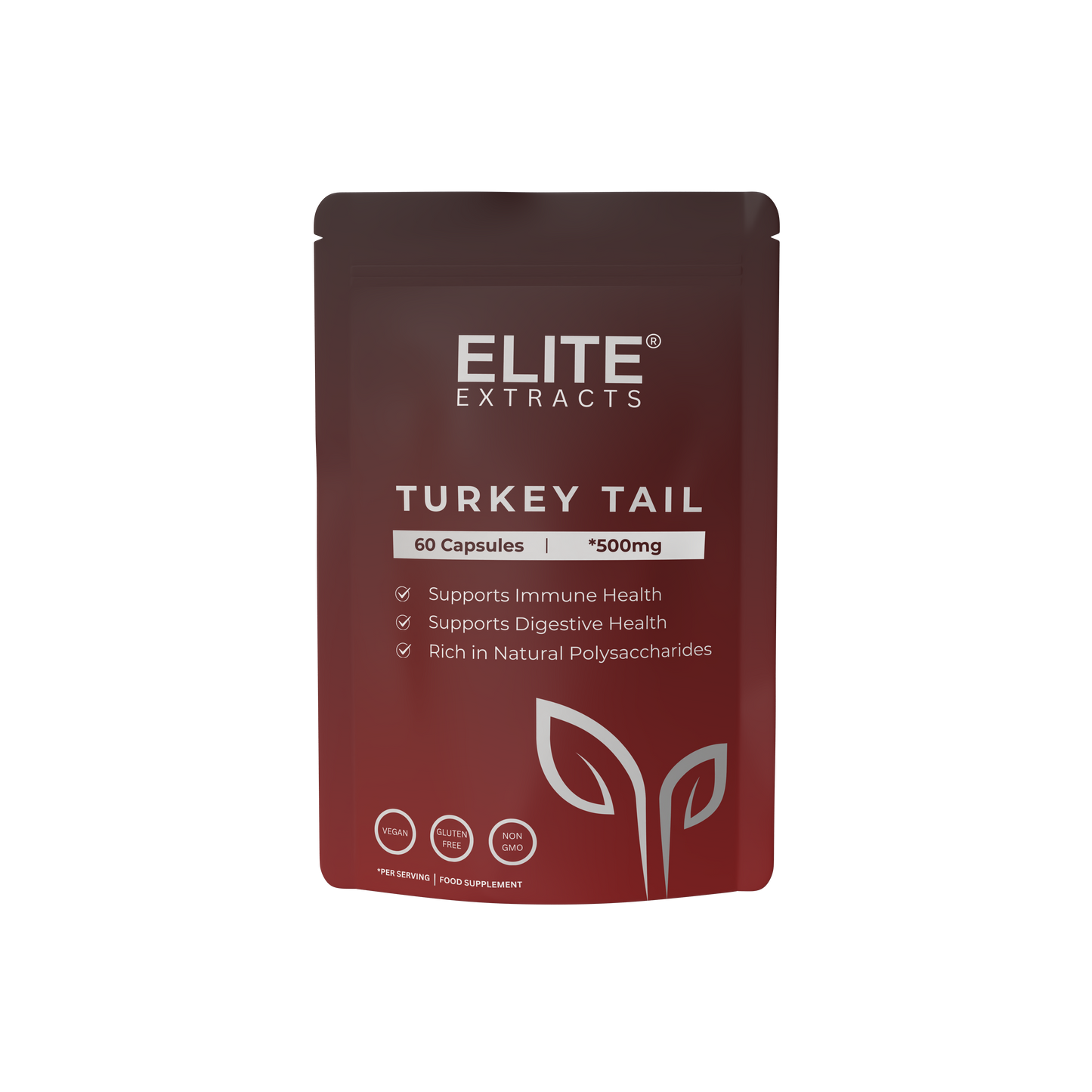 Turkey Tail Mushroom Extract Capsules